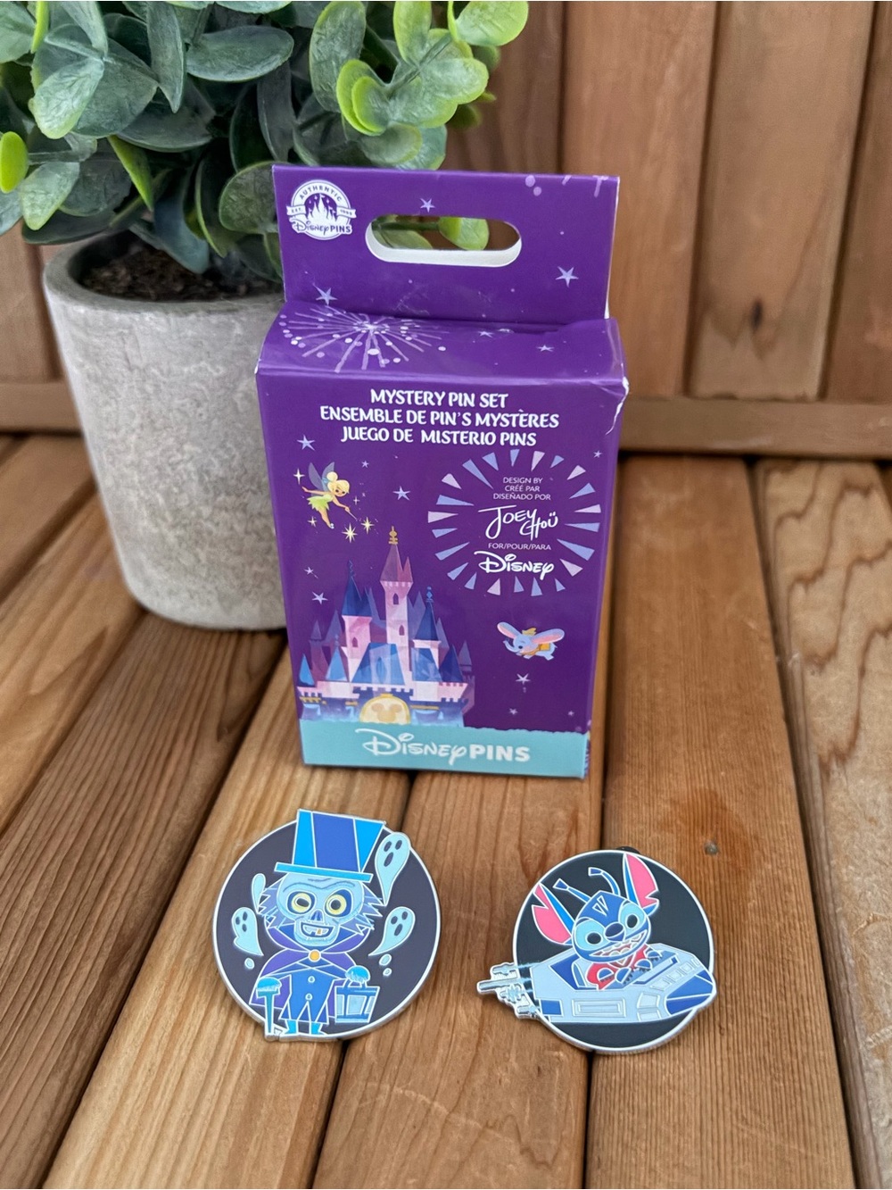 2023 Disney Parks Joey Chou Mystery Box Pin: Haunted Mansion, Dumbo, Stitch